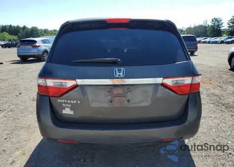 2013 Honda Odyssey Ex from USA, damaged, VIN 5FNRL5H41DB001667